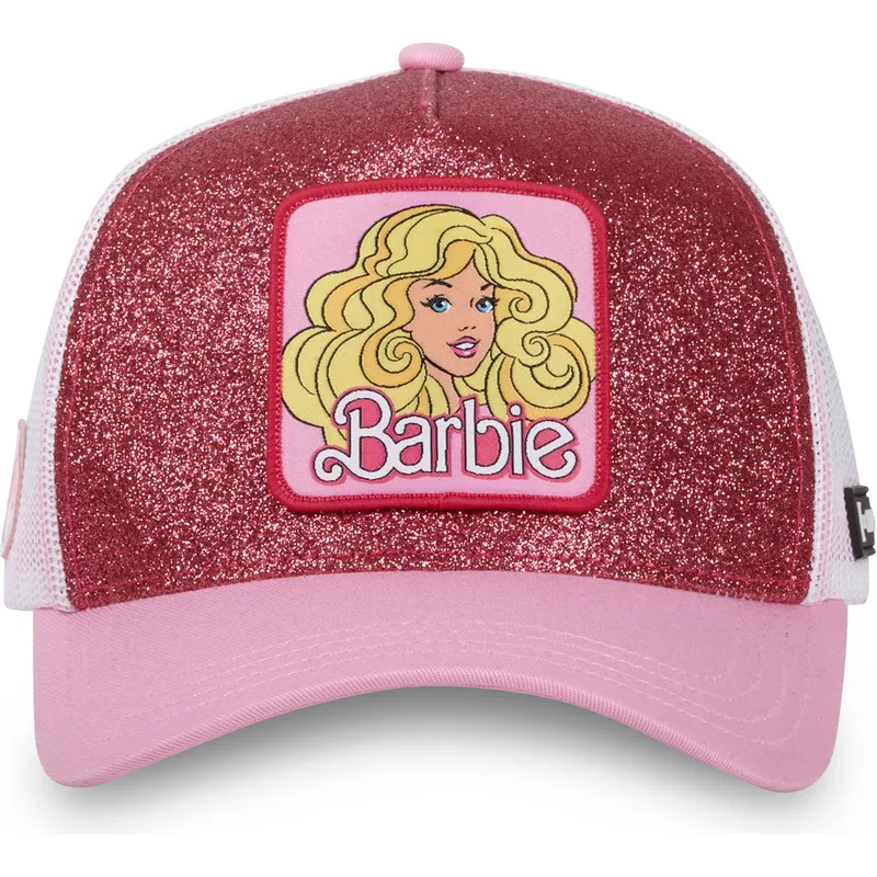 trucker-kasket-pink-og-hvid-ba18-barbie-fra-capslab
