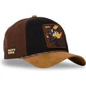 trucker-kasket-sort-og-brun-daffy-duck-loo10-daf-looney-tunes-fra-capslab