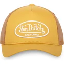 gul-justerbar-trucker-kasket-lof-b09-fra-von-dutch