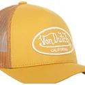 gul-justerbar-trucker-kasket-lof-b09-fra-von-dutch