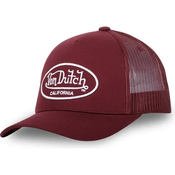 Von Dutch LOF B11 Rød Justerbar Trucker Hat