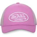 kasketter-buet-rosa-justerbar-rem-af-von-dutch