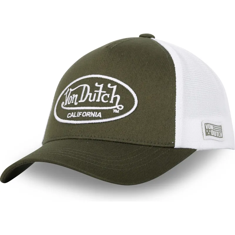 gron-og-hvid-justerbar-trucker-kasket-lof-b16-fra-von-dutch