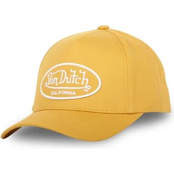 Von Dutch buet skygge LOF C09 gul justerbar kasket