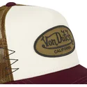 beige-brun-og-rod-mubu-trucker-kasket-fra-von-dutch