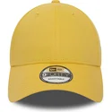 new-era-curved-brim-9forty-essential-yellow-adjustable-cap