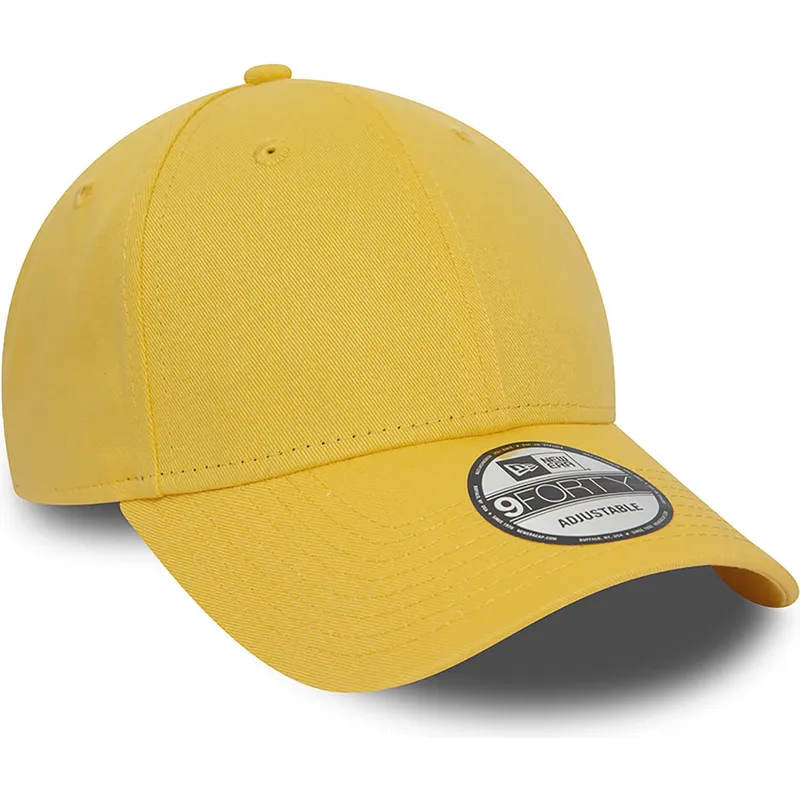 kasketter-buet-gul-justerbar-rem-9forty-af-new-era