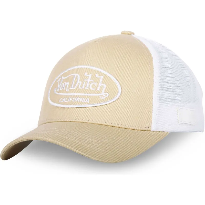 justerbar-beige-og-hvid-trucker-kasket-lof-b14-fra-von-dutch