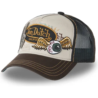 Von Dutch PATCHES03 Brun Trucker Hat