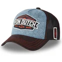 von-dutch-lea02-bla-og-sort-trucker-cap