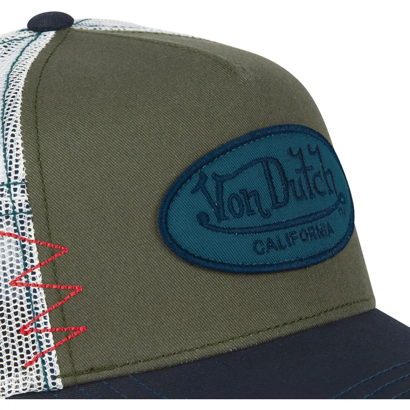 gron-hvid-og-bla-naka-trucker-kasket-fra-von-dutch