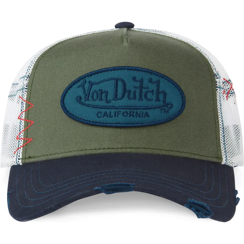 gron-hvid-og-bla-naka-trucker-kasket-fra-von-dutch