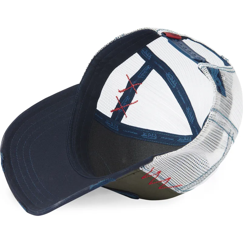 gron-hvid-og-bla-naka-trucker-kasket-fra-von-dutch