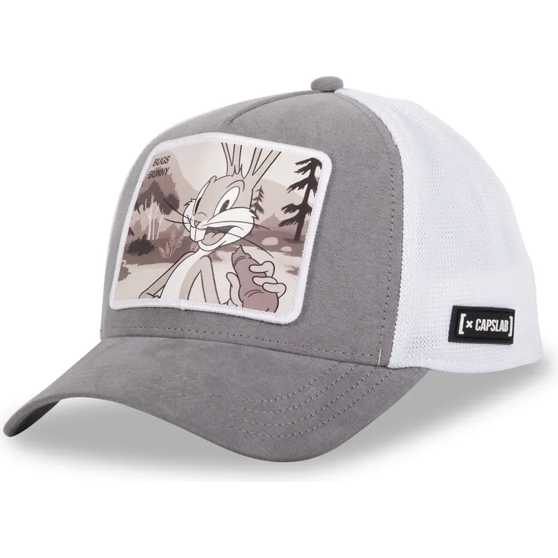 kasketter-buet-gra-snapback-bugs-bunny-looney-tunes-af-capslab kasketter-buet-gra-snapback-bugs-bunny-looney-tunes-af-capslab