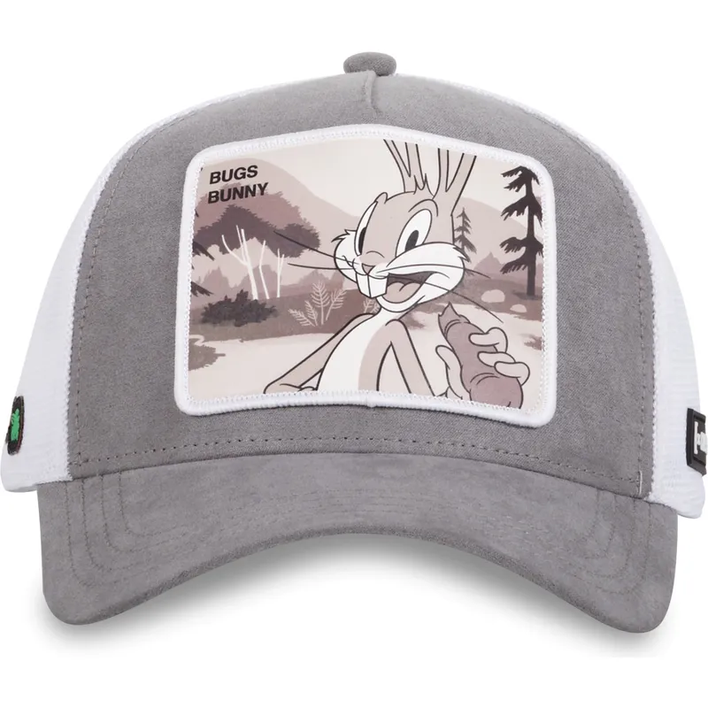 kasketter-buet-gra-snapback-bugs-bunny-looney-tunes-af-capslab kasketter-buet-gra-snapback-bugs-bunny-looney-tunes-af-capslab