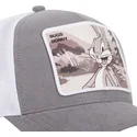 kasketter-buet-gra-snapback-bugs-bunny-looney-tunes-af-capslab