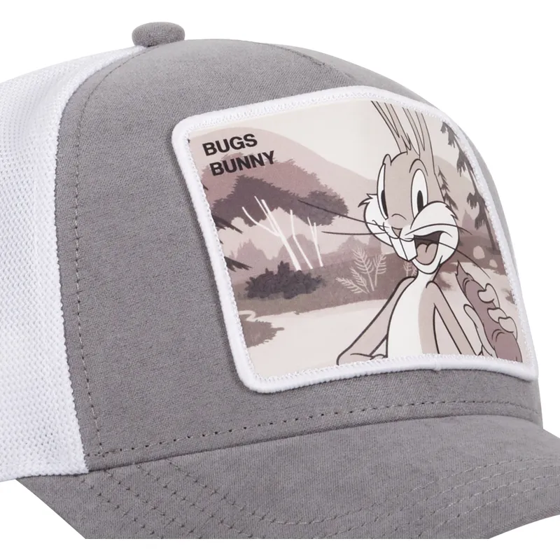 kasketter-buet-gra-snapback-bugs-bunny-looney-tunes-af-capslab kasketter-buet-gra-snapback-bugs-bunny-looney-tunes-af-capslab