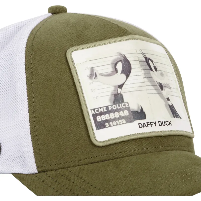 gron-og-hvid-trucker-kasket-daffy-duck-loo9-daf-looney-tunes-fra-capslab