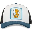 capslab-looney-tunes-jerry-taj5-tj3-hvid-sort-og-bla-trucker-kasket