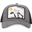 gra-og-sort-trucker-kasket-tom-og-jerry-taj5-tom-looney-tunes-fra-capslab