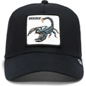 trucker-kasket-sort-skorpion-deadly-the-deadliest-scorpion-the-farm-fra-goorin-bros