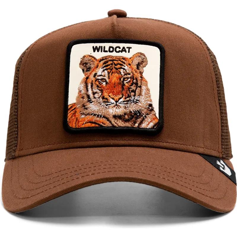 brun-tiger-trucker-kasket-the-wildcat-tiger-the-farm-fra-goorin-bros