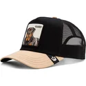 goorin-bros-the-guard-dog-the-farm-sort-og-beige-trucker-kasket-med-rottweiler-hund