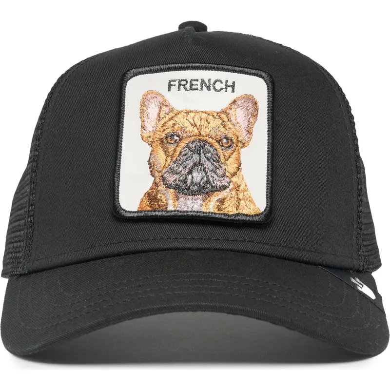 trucker-kasket-sort-hund-fransk-bulldog-the-french-frenchie-the-farm-fra-goorin-bros
