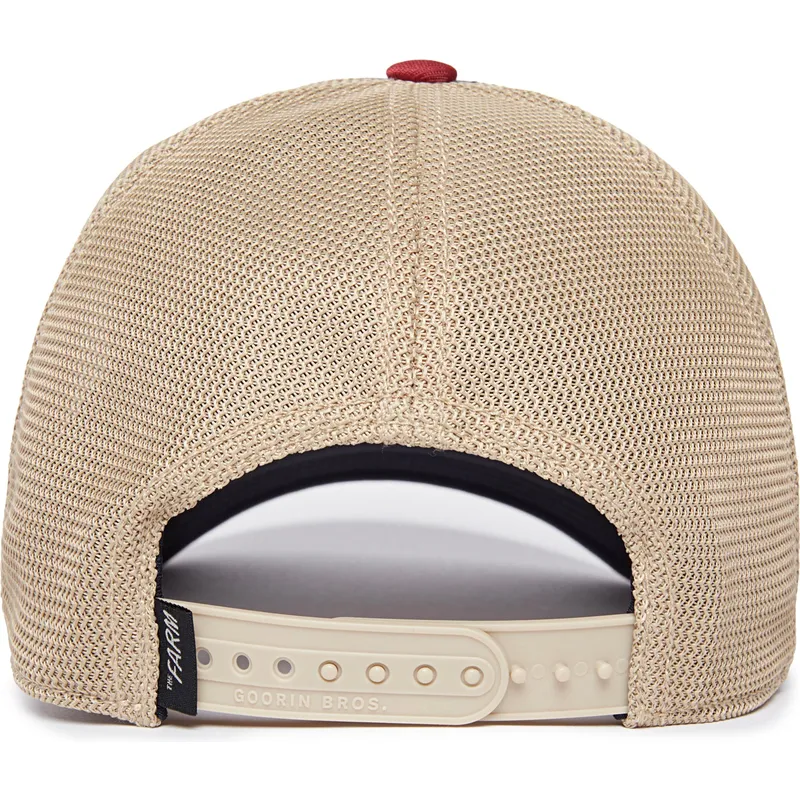 trucker-kasket-multifarvet-hane-cock-gb2-rooster-the-rocker-the-farm-fra-goorin-bros