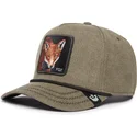 gron-curved-snapback-kasket-med-raev-foxy-duck-canvas-the-farm-fra-goorin-bros