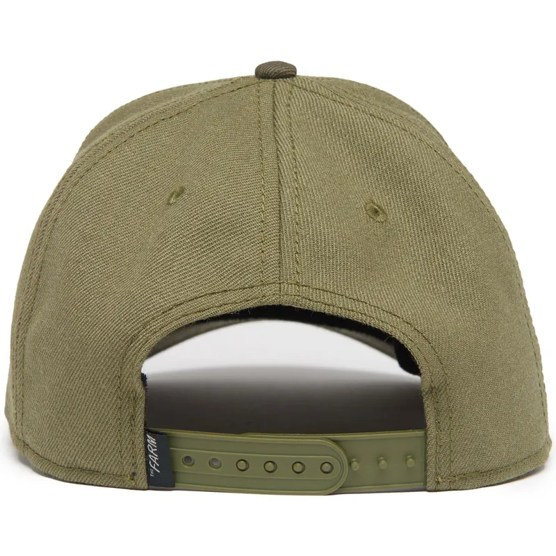 gron-buet-snapback-kasket-med-hane-cock-field-100-all-season-wool-the-farm-fra-goorin-bros