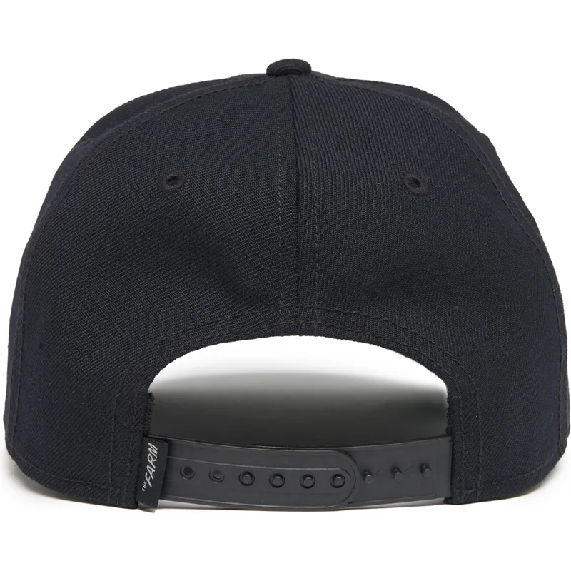 sort-buet-snapback-kasket-love-king-field-100-all-season-wool-the-farm-fra-goorin-bros