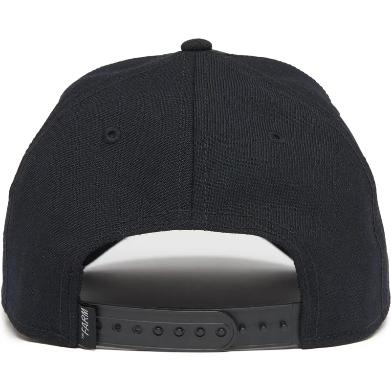 buet-sort-snapback-kasket-panter-black-panther-field-100-all-season-wool-the-farm-fra-goorin-bros