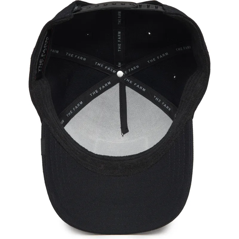 buet-sort-snapback-kasket-panter-black-panther-field-100-all-season-wool-the-farm-fra-goorin-bros