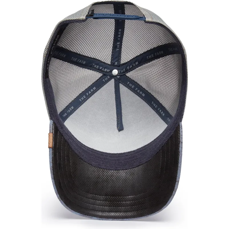 kasketter-buet-marinebla-snapback-the-farm-af-goorin-bros
