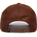 kasketter-buet-brun-snapback-the-farm-af-goorin-bros