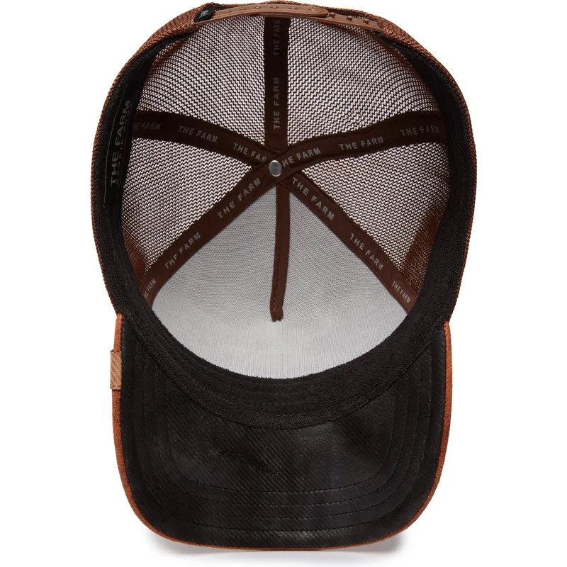 kasketter-buet-brun-snapback-the-farm-af-goorin-bros kasketter-buet-brun-snapback-the-farm-af-goorin-bros