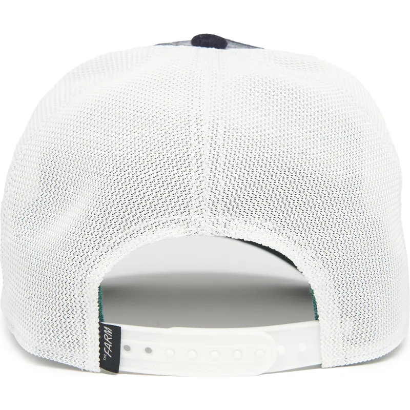 trucker-kasket-marinebla-og-hvid-ko-cash-moon-cow-uk-plaid-the-farm-fra-goorin-bros