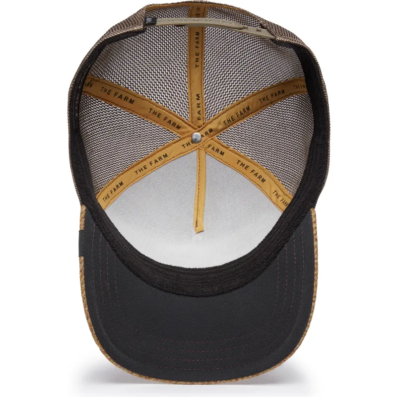 trucker-kasket-brun-love-king-moon-lion-uk-plaid-the-farm-fra-goorin-bros