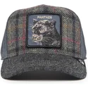 trucker-kasket-gra-panter-moon-panther-uk-plaid-the-farm-fra-goorin-bros