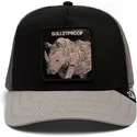 trucker-kasket-sort-naesehorn-bulletproof-tri-tone-the-farm-fra-goorin-bros