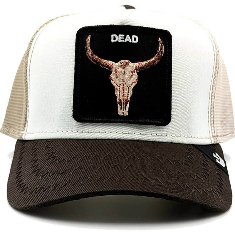 kasketter-buet-brun-snapback-the-farm-af-goorin-bros
