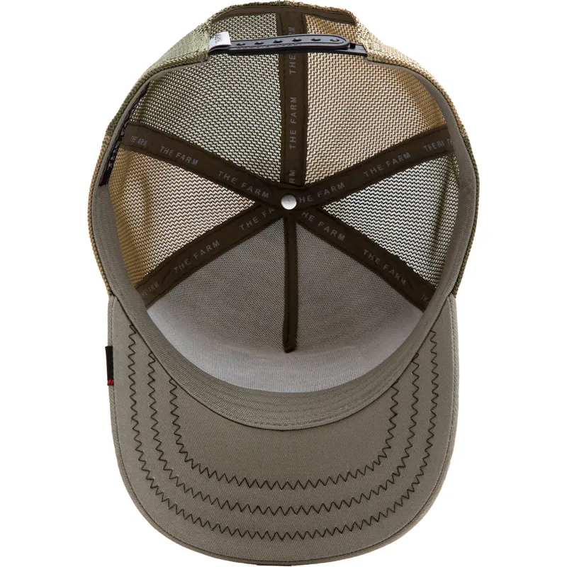 kasketter-buet-gron-snapback-the-farm-af-goorin-bros