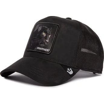 Goorin Bros' Gorra trucker sorte pantera The Suede Panther Blacked Out The Farm.