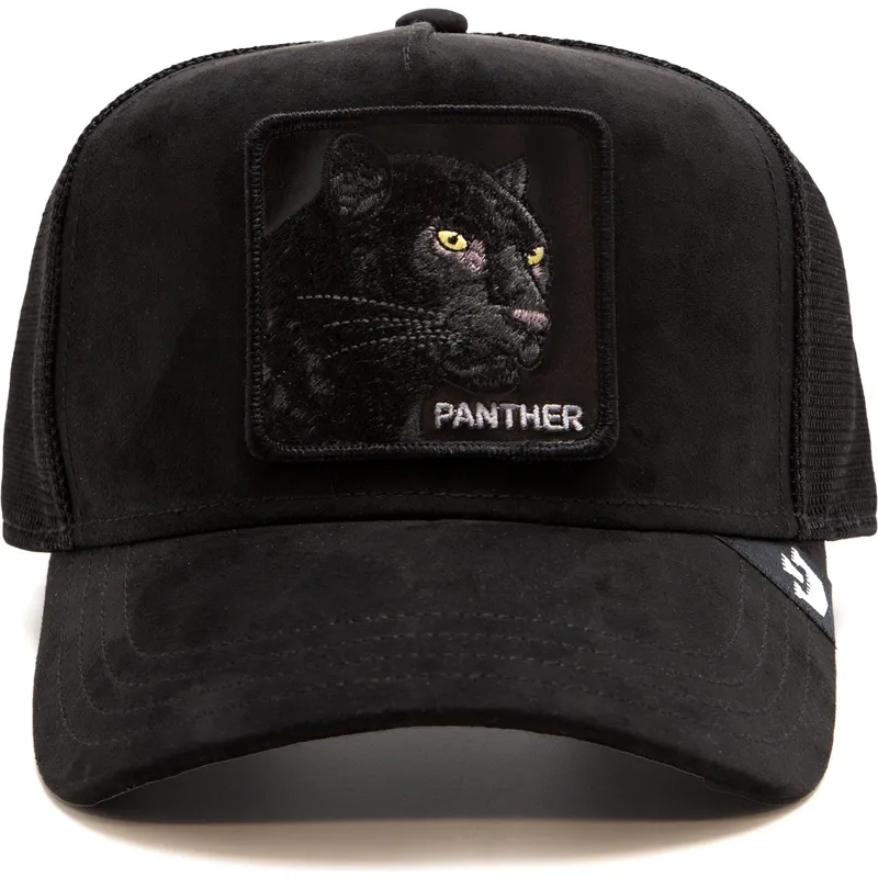 sort-trucker-kasket-panter-the-suede-panther-blacked-out-the-farm-fra-goorin-bros