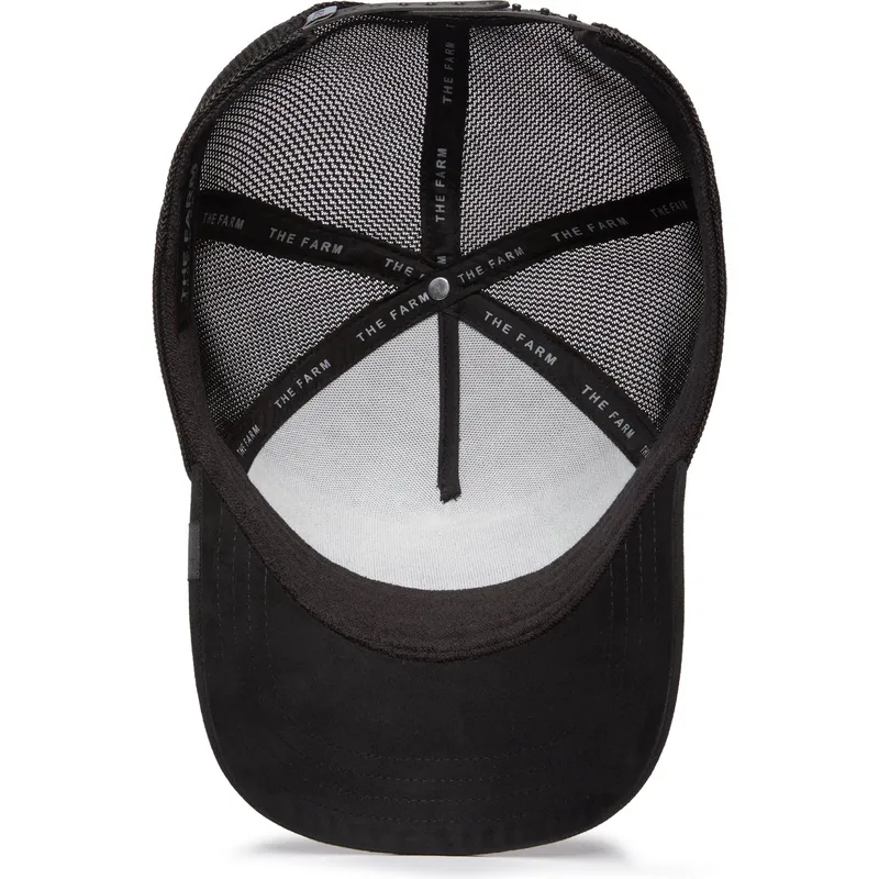 sort-trucker-kasket-panter-the-suede-panther-blacked-out-the-farm-fra-goorin-bros