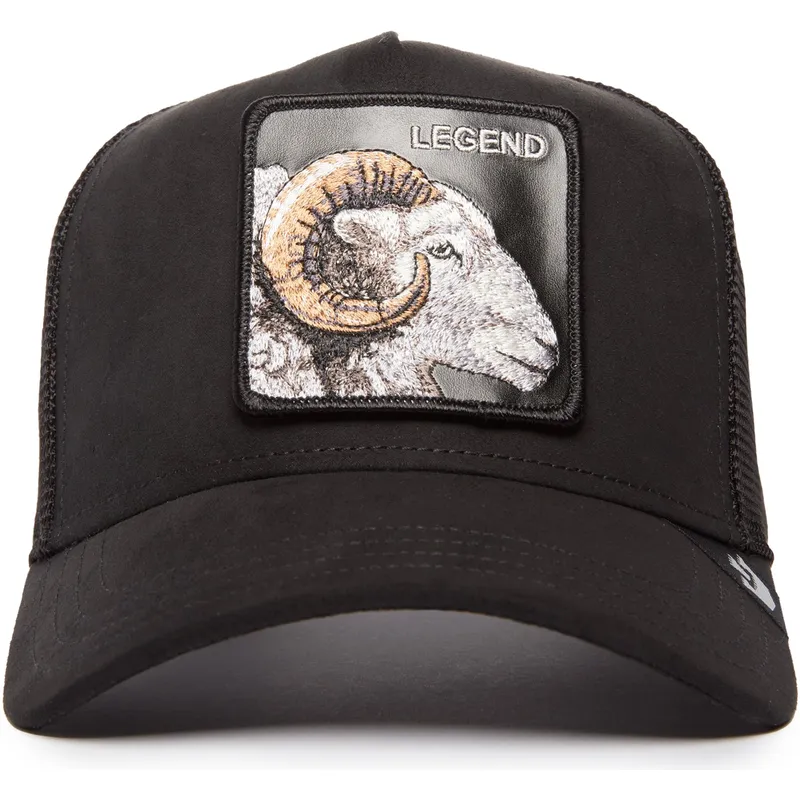 kasketter-buet-sort-snapback-the-farm-af-goorin-bros