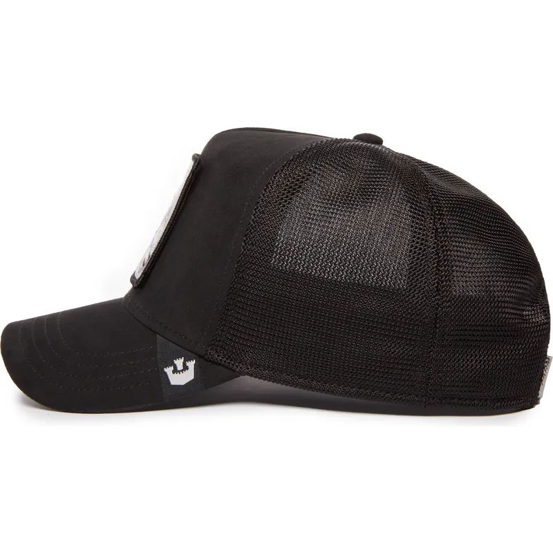 kasketter-buet-sort-snapback-the-farm-af-goorin-bros