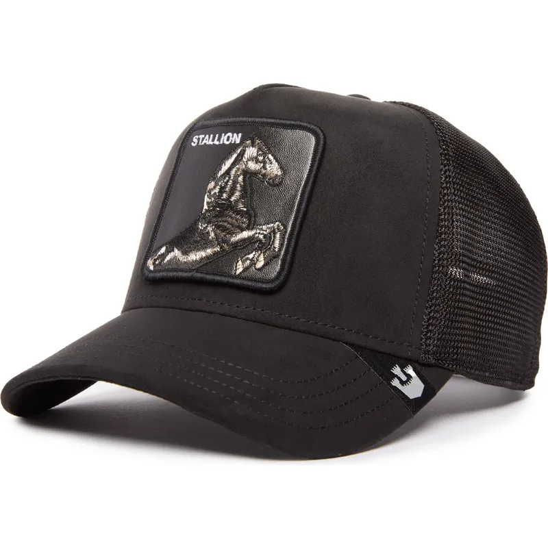 kasketter-buet-sort-snapback-the-farm-af-goorin-bros