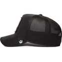goorin-bros-suede-stallion-blacked-out-the-farm-sort-trucker-kasket-med-hest
